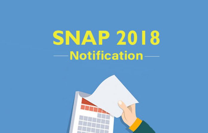 SNAP 2018 Notification